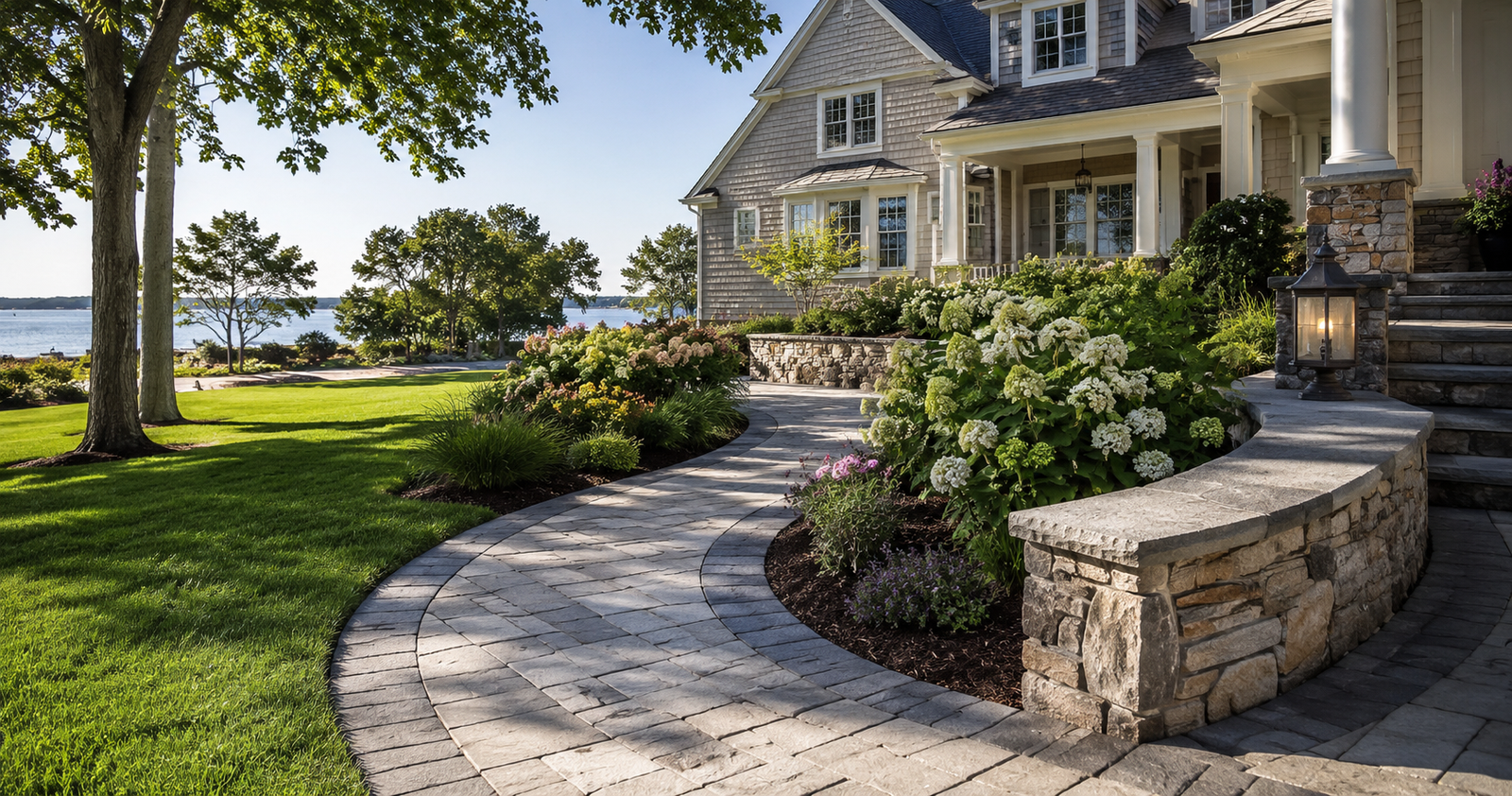 Masonry and landscaping services across Cape Cod MA by Moriah Masonry & Landscaping