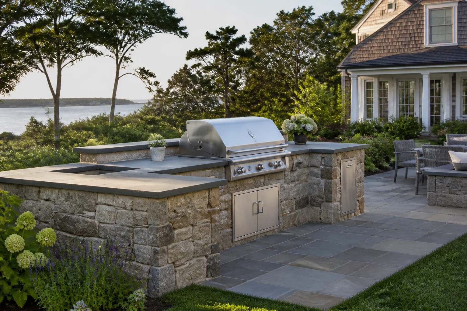 Outdoor Kitchen Masonry in South Yarmouth