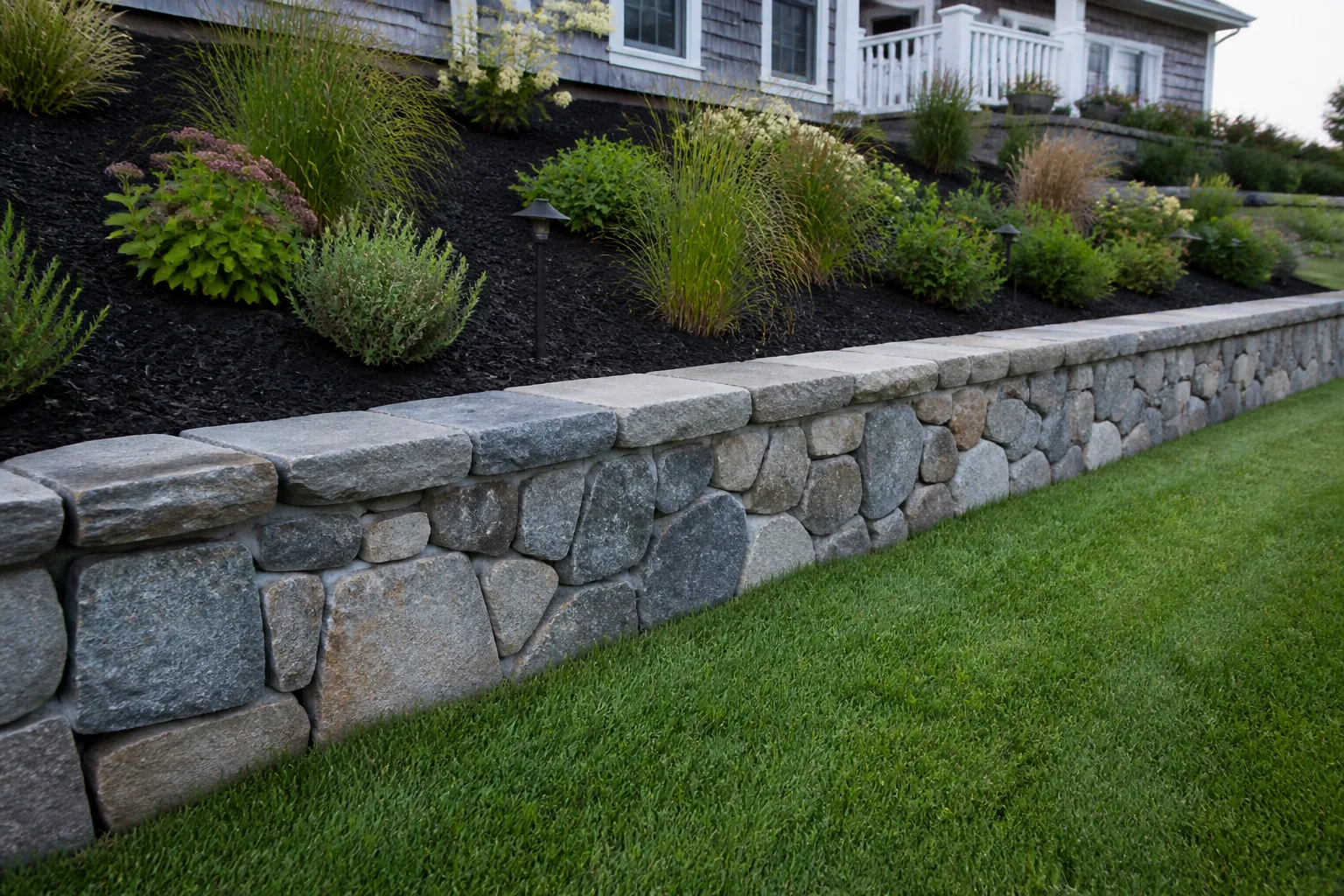 retaining wall construction in South Yarmouth MA