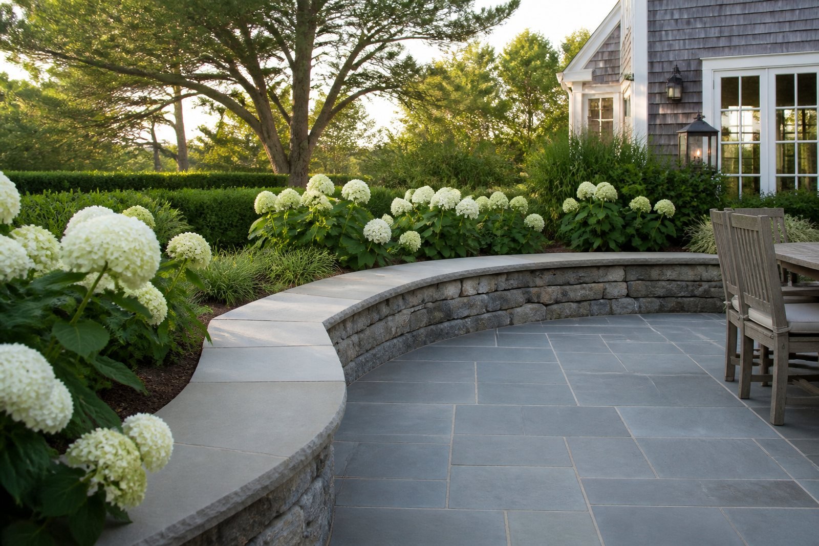 Seat Walls and Garden Walls in South Yarmouth